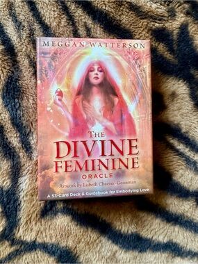The Divine Feminine Oracle Deck - Red & Gold Artwork